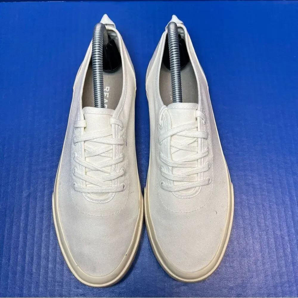 Everlane The‎ Forever Sneaker Organic Cotton Canvas White Womens 9 Mens 7